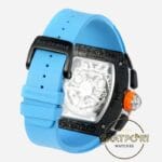 Richard Mille RM65-01 McLaren Karbon Kasa Turkuaz Kauçuk Kordon Tourbillon Super Clone ETA