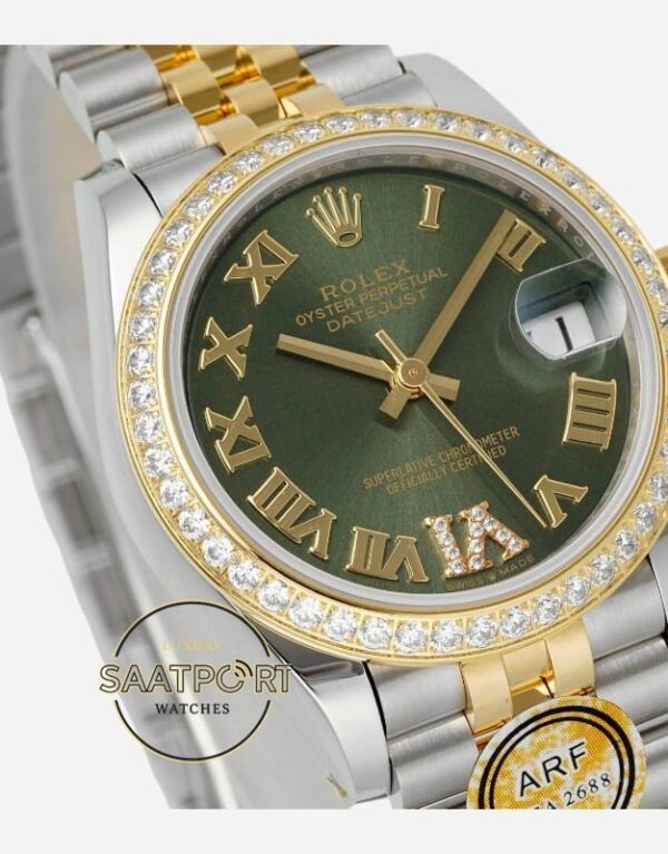 Rolex Datejust 31mm 278383RBR ARF Taşlı Bezel 904L Kasa Jubilee Kordon 2688 Super Clone ETA