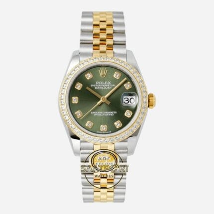 Rolex Datejust 31mm ARF 278273 Taşlı Bezel Taşlı Kadran Jubilee Kordon 2688 Super Clone ETA