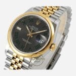 Rolex Datejust 36mm Wimbledon Yeşil Roma Kadran 126203 Super Clone Eta