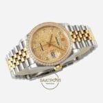 Rolex Datejust 36mm Champagne Jubilee Motif 126283RBR Super Clone Eta