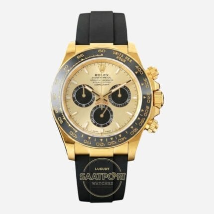 Rolex Daytona 126518LN Gold Dial Oysterflex VSF Factory 4131 Super Clone ETA