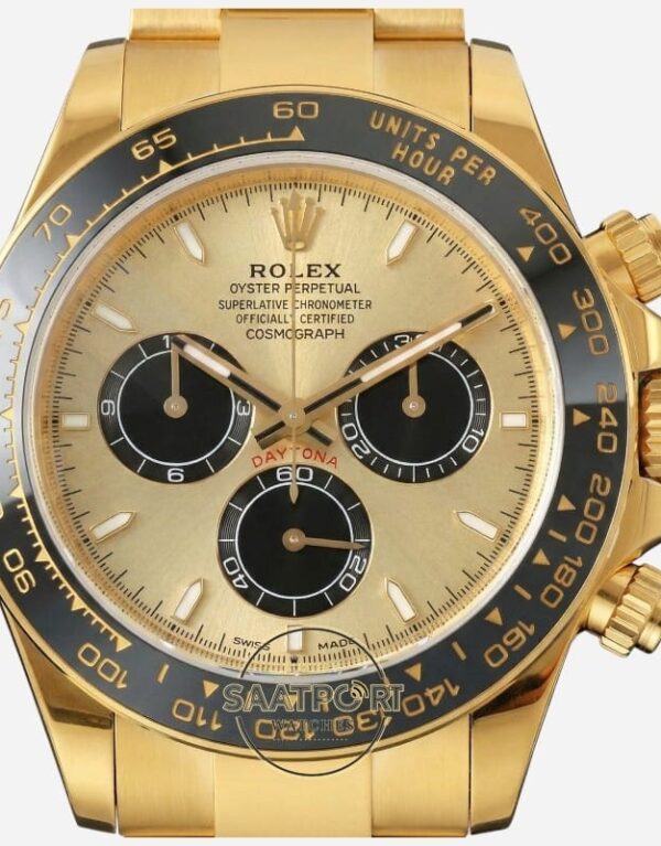 Rolex Daytona 126518LN Gold Dial Oysterflex VSF Factory 4131 Super Clone ETA