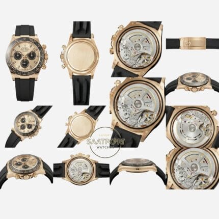 Rolex Daytona Everose Gold Oysterflex 126515LN VSF Factory 4131 Supe Clone Eta