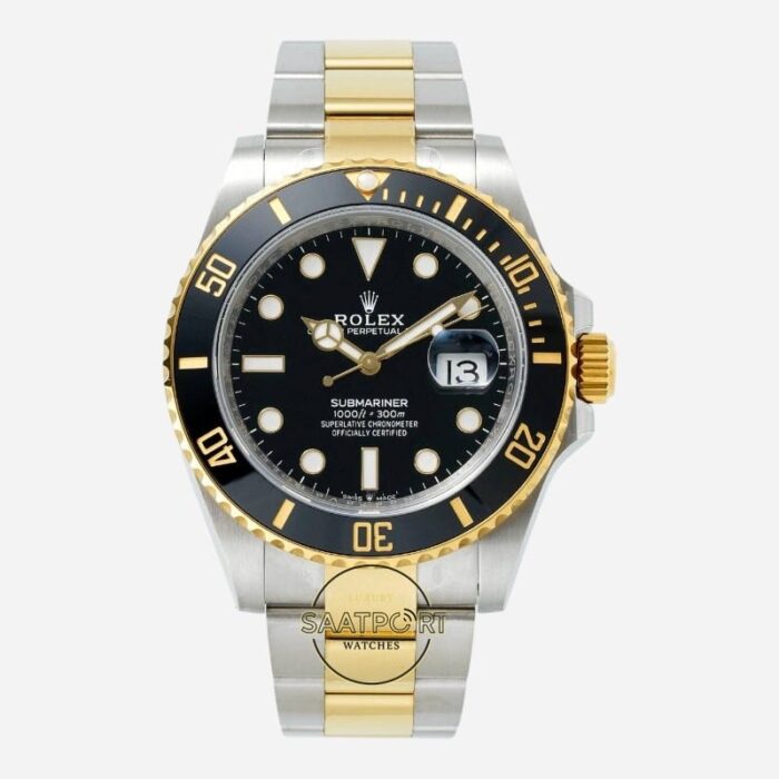 Rolex Submariner Two Tone Black