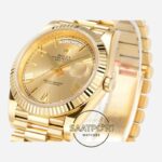 Rolex Day Date 228238 Şampanya Roman Kadran 40mm 904L Gold Çelik Super Clone ETA