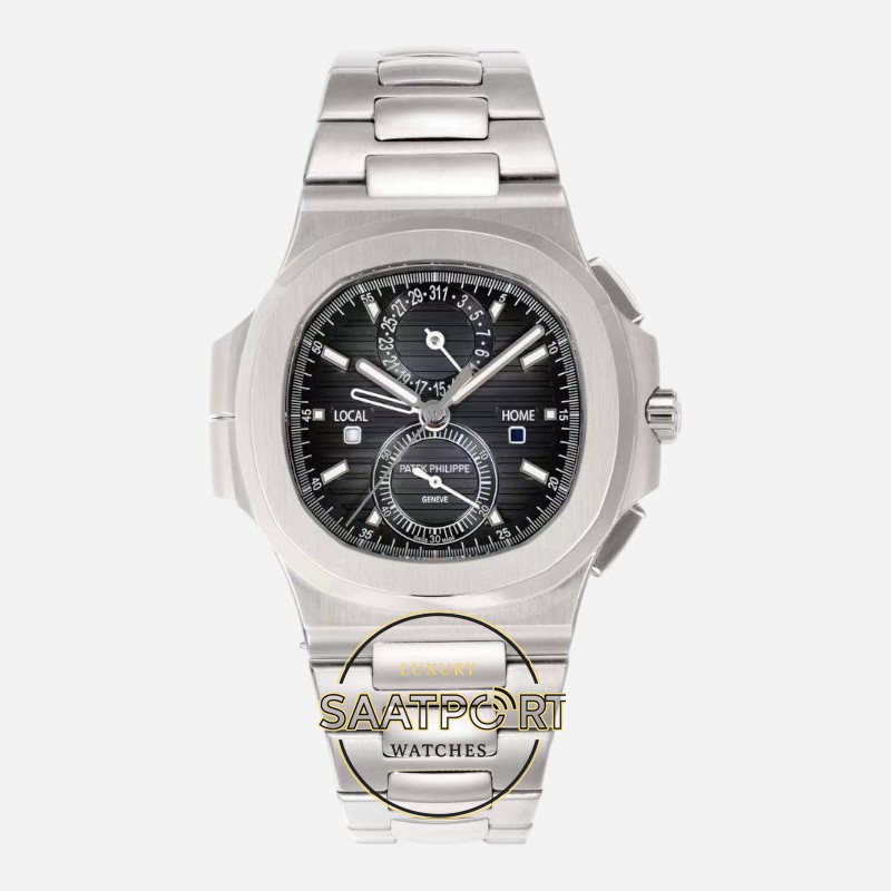 Patek Philippe Nautilus 59901A-011 Full Çelik Kasa Gri Kadran CH 28-520 C FUS Super Clone ETA (1)