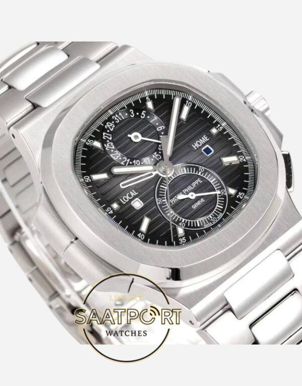 Patek Philippe Nautilus 59901A-011 Full Çelik Kasa Gri Kadran CH 28-520 C FUS Super Clone ETA