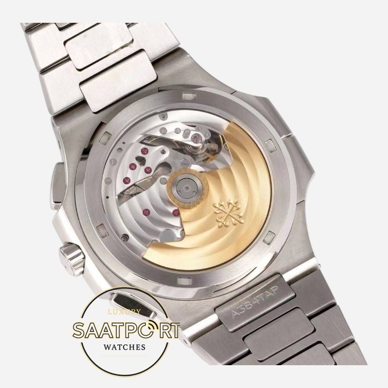 Patek Philippe Nautilus 59901A-011 Full Çelik Kasa Gri Kadran CH 28-520 C FUS Super Clone ETA (8)