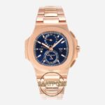 Patek Philippe Nautilus 59901R-001 Full Rose Kasa Mavi Kadran CH 28-520 C FUS Super Clone ETA