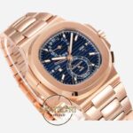 Patek Philippe Nautilus 59901R-001 Full Rose Kasa Mavi Kadran CH 28-520 C FUS Super Clone ETA