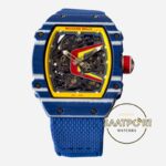 Richard Mille RM 67-02 Fernando Alonso Blue Carbon Super Clone ETA