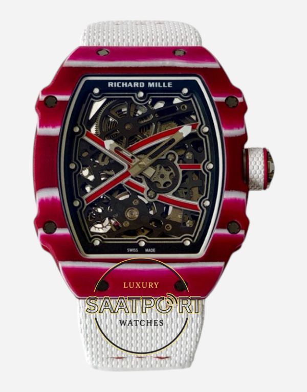 Richard Mille RM 67-02 Mutaz Burgundy Carbon Super Clone ETA