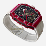 Richard Mille RM 67-02 Mutaz Burgundy Carbon Super Clone ETA