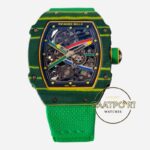 Richard Mille RM 67-02 Wayde Van Niekerk Green Carbon Super Clone ETA