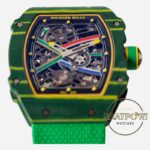 Richard Mille RM 67-02 Wayde Van Niekerk Green Carbon Super Clone ETA