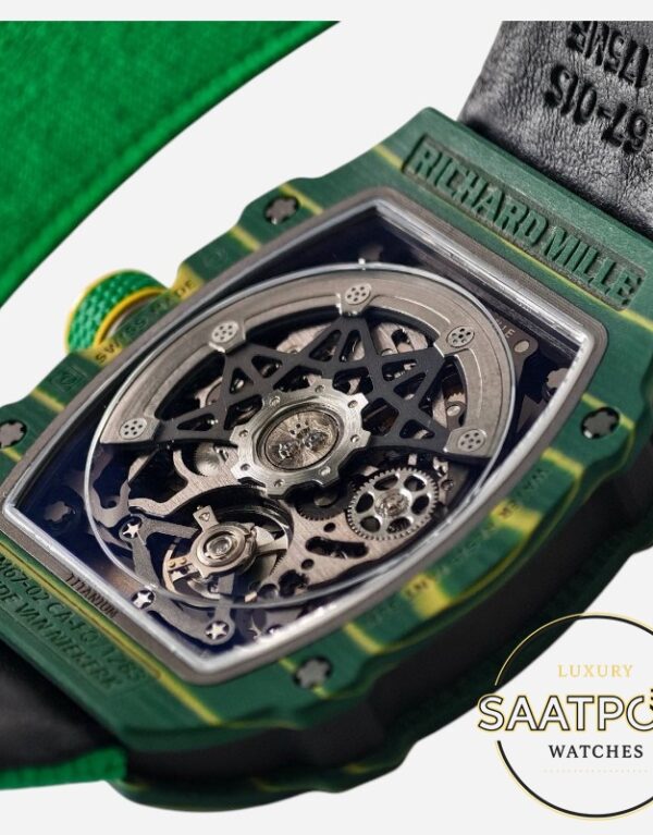 Richard Mille RM 67-02 Wayde Van Niekerk Green Carbon Super Clone ETA