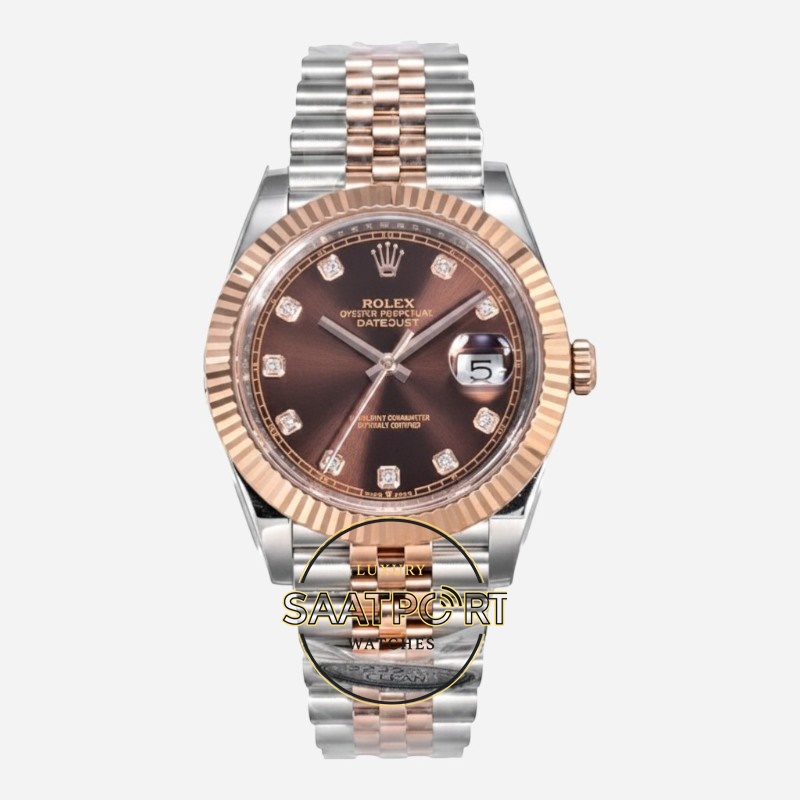 Rolex Datejust 126331 Clean Factory 41mm Taşlı Kadran 904L Jubilee 3235 Super Clone ETA (1) Rolex Datejust 126331 Clean Factory 41mm Taşlı Kadran 904L Jubilee 3235 Super Clone ETA