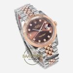 Rolex Datejust 126331 Clean Factory 41mm Taşlı Kadran 904L Jubilee 3235 Super Clone ETA