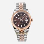 Rolex Datejust 126331 Vs Factory 41mm Çikolata Kadran 904L Jubilee 3235 Super Clone ETA