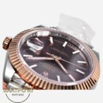 Rolex Datejust 126331 Vs Factory 41mm Çikolata Kadran 904L Jubilee 3235 Super Clone ETA