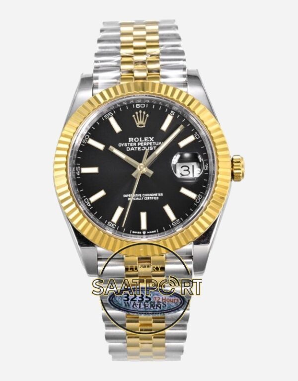 Rolex Datejust 126333 Clean Factory 41mm Siyah Kadran 904L Jubilee 3235 Super Clone ETA