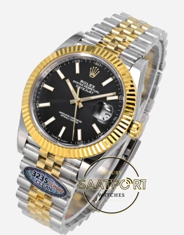 Rolex Datejust 126333 Clean Factory 41mm Siyah Kadran 904L Jubilee 3235 Super Clone ETA