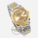 Rolex Datejust 126333 Clean Factory 41mm Taşlı Şampanya Kadran 904L Jubilee 3235 Super Clone ETA