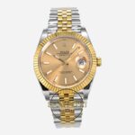 Rolex Datejust 126333 Vs Factory 41mm Şampanya Kadran 904L Jubilee 3235 Super Clone ETA