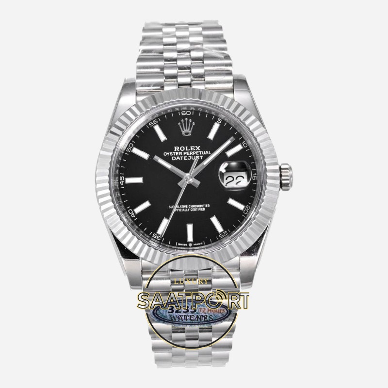 Rolex Datejust 126334 Clean Factory 41mm Parlak Siyah Kadran 904L Jubilee 3235 Super Clone ETA (1) Rolex Datejust 126334 Clean Factory 41mm Parlak Siyah Kadran 904L Jubilee 3235 Super Clone ETA