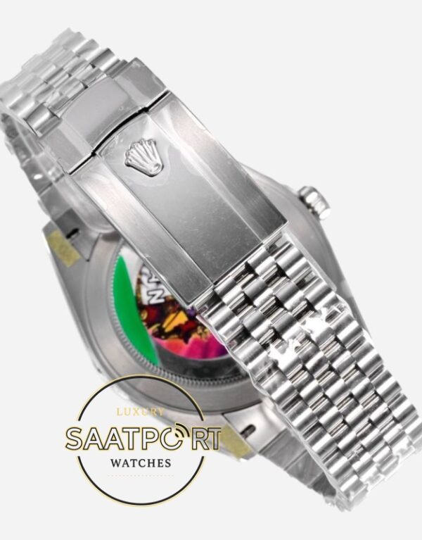 Rolex Datejust 126334 Clean Factory 41mm Taşlı Siyah Kadran 904L Jubilee 3235 Super Clone ETA