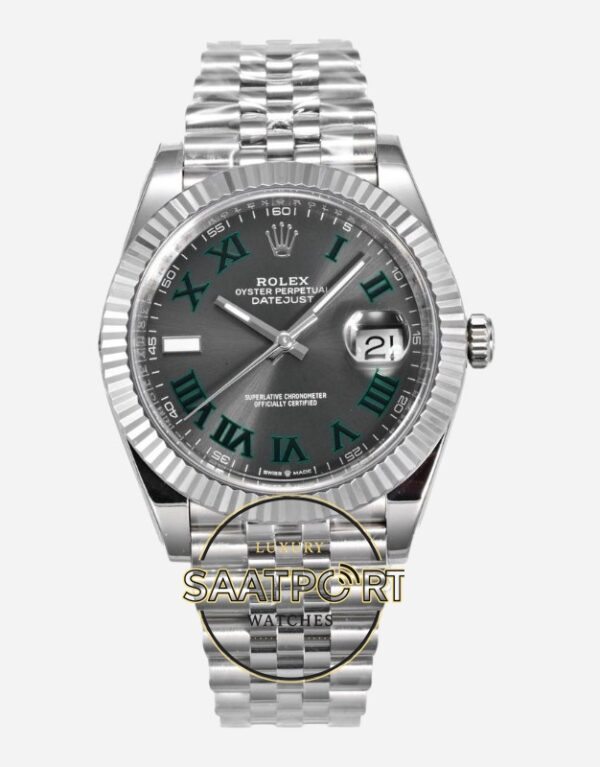 Rolex Datejust 126334 Vsf Factory 41mm Roma Rakamlı Kadran 904L Jubilee 3235 Super Clone ETA