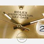 Rolex Day Date 228238 Şampanya Kadran 40mm Full Gold 904L Çelik Super Clone ETA