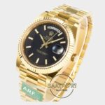 Rolex Day Date 228238 Siyah Oniks Kadran 40mm Full Gold 904L Çelik Super Clone ETA