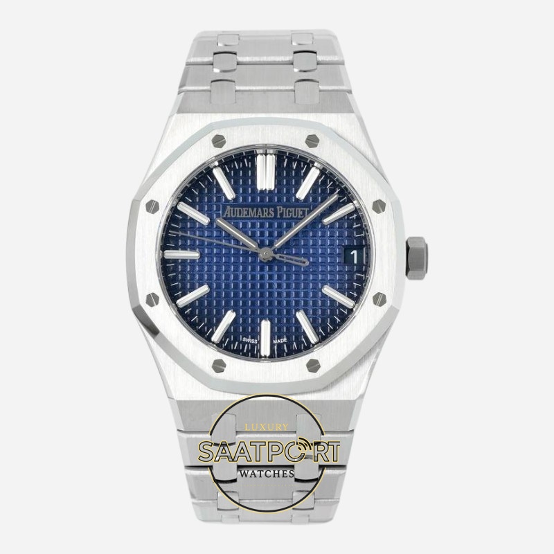 Audemars Piguet 15510BC Royal Oak 41mm DDF Factory Grande Tapisserie Dark Blue 4302 Super Clone ETA (1) Audemars Piguet 15510BC Royal Oak 41mm DDF Factory Grande Tapisserie Dark Blue 4302 Super Clone ETA