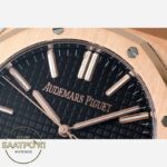 Audemars Piguet 15510OR Royal Oak 41mm DDF Factory Grande Tapisserie Black Dial 4302 Super Clone ETA