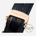Audemars Piguet 15510OR Royal Oak 41mm DDF Factory Grande Tapisserie Black Dial 4302 Super Clone ETA