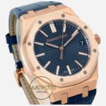 Audemars Piguet 15510OR Royal Oak 41mm DDF Factory Grande Tapisserie Blue Dial 4302 Super Clone ETA