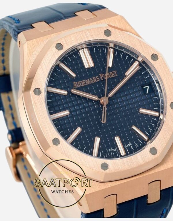 Audemars Piguet 15510OR Royal Oak 41mm DDF Factory Grande Tapisserie Blue Dial 4302 Super Clone ETA