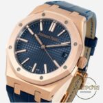 Audemars Piguet 15510OR Royal Oak 41mm DDF Factory Grande Tapisserie Blue Dial 4302 Super Clone ETA