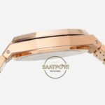 Audemars Piguet 15510OR Royal Oak 41mm DDF Full Rose Factory Grande Tapisserie Black Dial 4302 Super Clone ETA