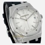 Audemars Piguet 15510ST Royal Oak 41mm DDF Factory Grande Tapisserie Beyaz Kadran 4302 Super Clone ETA