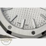 Audemars Piguet 15510ST Royal Oak 41mm DDF Factory Grande Tapisserie Beyaz Kadran 4302 Super Clone ETA