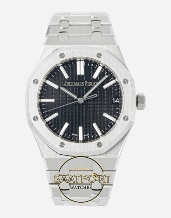 Audemars Piguet 15510ST Royal Oak 41mm DDF Factory Grande Tapisserie Black Dial 4302 Super Clone ETA