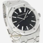 Audemars Piguet 15510ST Royal Oak 41mm DDF Factory Grande Tapisserie Black Dial 4302 Super Clone ETA