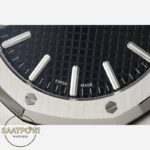 Audemars Piguet 15510ST Royal Oak 41mm DDF Factory Grande Tapisserie Black Dial 4302 Super Clone ETA