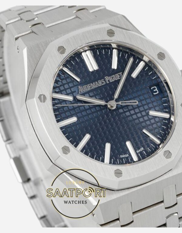 Audemars Piguet 15510ST Royal Oak 41mm DDF Factory Grande Tapisserie Blue Dial 4302 Super Clone ETA