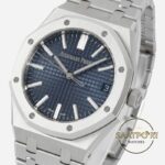 Audemars Piguet 15510ST Royal Oak 41mm DDF Factory Grande Tapisserie Blue Dial 4302 Super Clone ETA