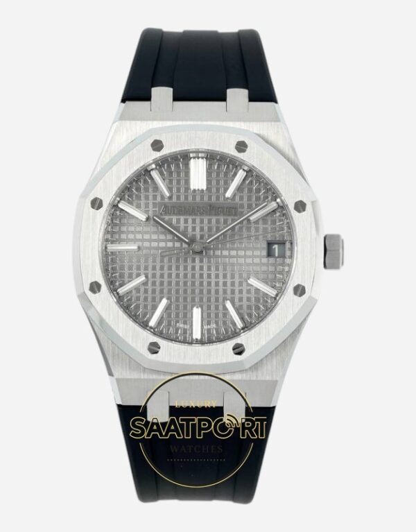 Audemars Piguet 15510ST Royal Oak 41mm DDF Factory Grande Tapisserie Gri Kadran 4302 Super Clone ETA