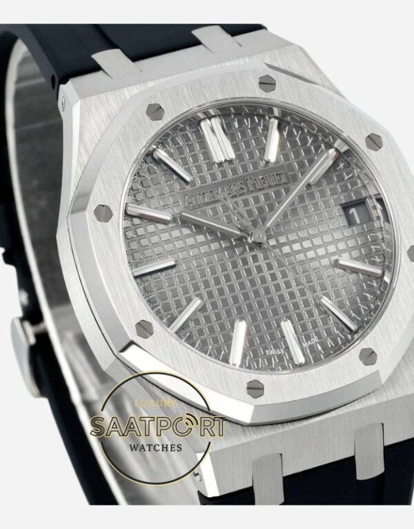 Audemars Piguet 15510ST Royal Oak 41mm DDF Factory Grande Tapisserie Gri Kadran 4302 Super Clone ETA